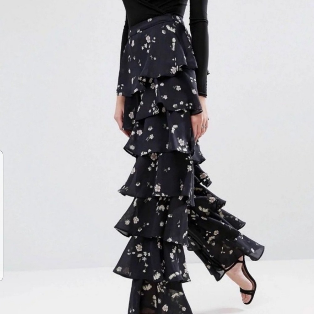 Ruffled pants.ASOS